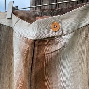 Paula Cahen d’ Anvers Stripped Cropped Pant Size US 3
